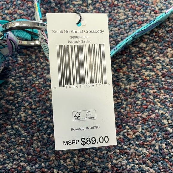 New Vera Bradley Small Go Ahead Crossbody - Picture 5 of 8